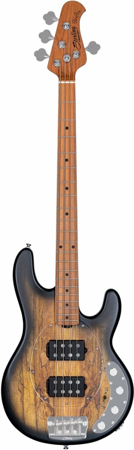 Sterling By Music Man RAY34 - Natural Burl Satin
